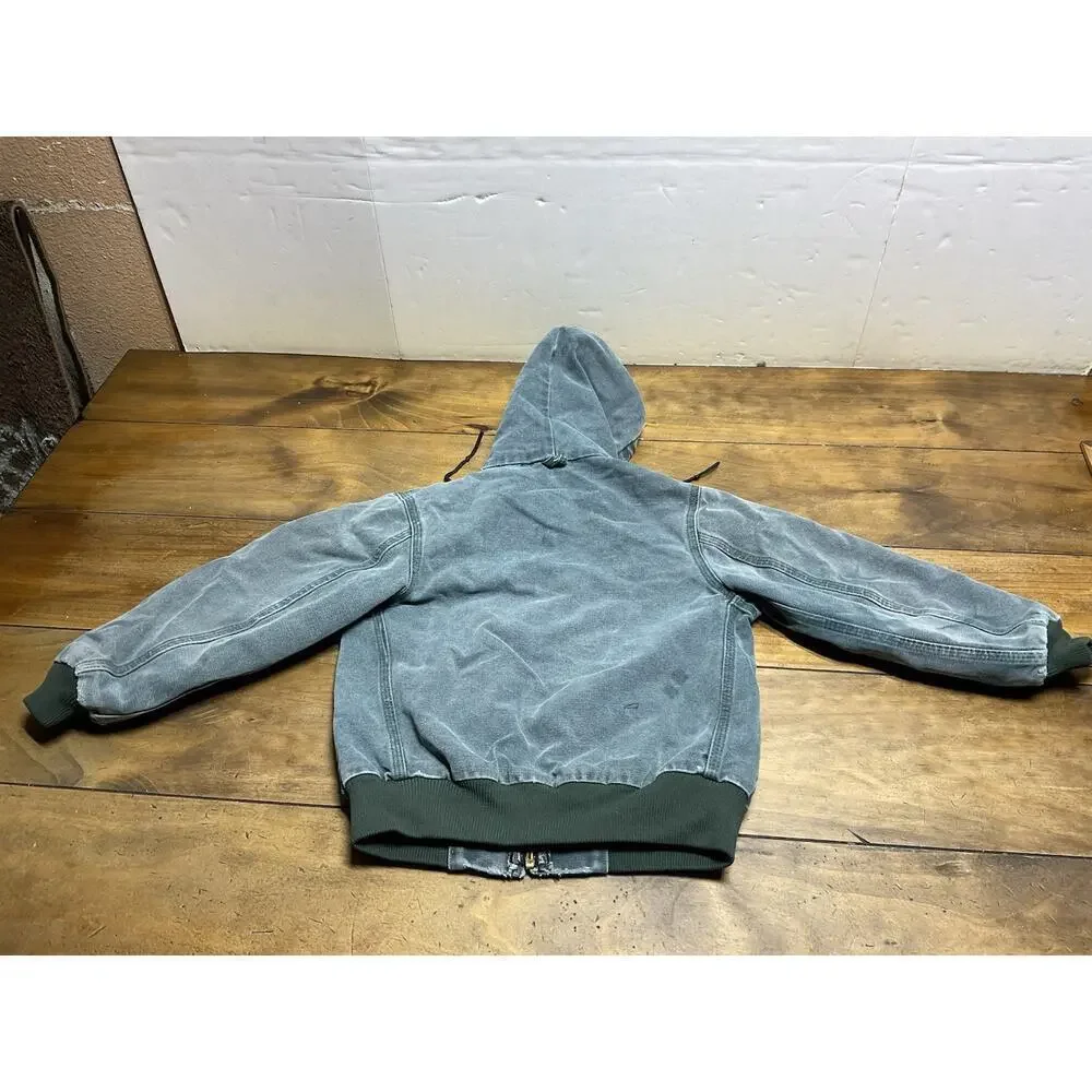 Vintage Carhartt Green Youth Small Distressed JQ643
